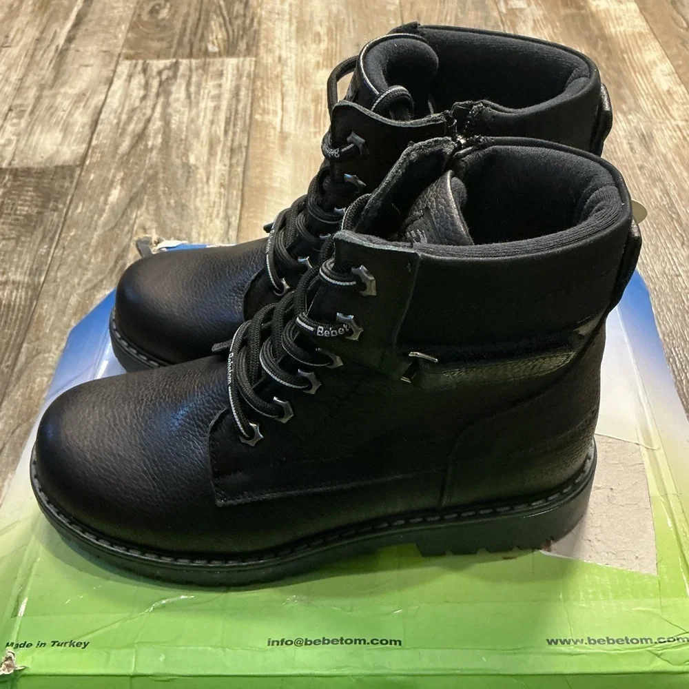 Black bebe Kids Rain & Snow Boots EU Size 37 = US Size 5